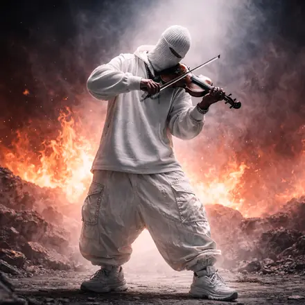 Hard Trap Type Beat – Fury — cover art, 105 BPM Trap instrumental by Laruny